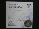 Au 5 Dollars 2015 Říkání o víle Amálce, Au 999, 3,49 g,  náklad 250 ks, etue, certifikát