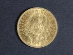 Prusko 10 Marka 1900 A, 3,98g, Au 0.900