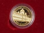 500 Schilling 1993 Rudolf II., 8g Au 0.986, etue, certifikát