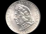 2 Schilling 1936 Prinz Eugen von Savoyen