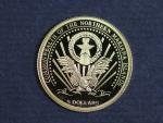 5 Dolar 2004, Albert Einstein, Au 0.999, 1,24 g.