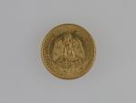 2 Pesos 1920, Au 900, 1.66 . KM 461