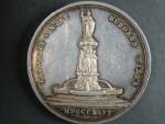 Ferdinand V. 1835-1848 - AR medaile 1846 na stavbu Schwanthalerovy fontány na Freyungu ve Vídni (Lange), krásná patina
