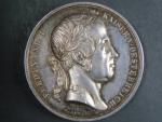 Ferdinand V. 1835-1848 - AR medaile 1846 na stavbu Schwanthalerovy fontány na Freyungu ve Vídni (Lange), krásná patina