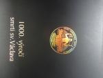 2017, Mincovňa Kremnica - Au a Ag medaile 1000.výročí smrti sv. Václava z r. 2017, jednostranné odražky rubu a líce, 4 x 10g,  Au 0,986, Ag 0,999, společná etue, certifikát č.10, osvědčení o ryzosti, 