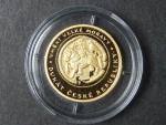 2009, Česká mincovna, zlatá medaile 1  dukát 2009, Au 0,999, 3,11g
