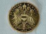 20 Koruna 1918 Karel I. (1916-1918), novoražba ze zkušebních odražků, náklad 200 Ks