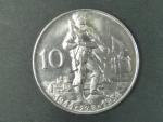 10 Kčs 1954 10.výročí SNP