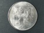 25 Kčs 1970 50. výročí Slovenského národního divadla