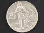 25Kčs 1954, 10. výročí SNP