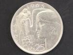 25Kčs 1965, 20. výročí osvobození Československa