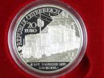 20 Euro 2009, Die Elektrifizierung der Bahn, Ag 0.900, 20g, etue a certifikát_