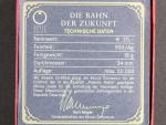 20 Euro 2009, Die Bahn der Zukunft, Ag 0.900, 20g, etue a certifikát