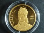 Karel IV - národní numismatická epopej, Au 999, 7,15g, náklad 3000 ks