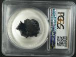 1 Dollars - 1 Oz (31,1050g)  Ag - Rok koně 2014 s kontramarkou lva, kvalita proof, Ag 999/1000, etue, PCGS MS69