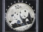 10 Yuan 2010, 1oz 0.999 Ag, Panda_