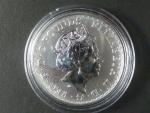 2 Pounds 2021 Britannia, 1 OZ Ag 999,9