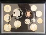 Sada mincí 2009 v proofu, kožená etue, certifikát_