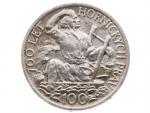 100 Kčs 1949, 700.výročí jihlavského horního práva