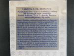 200 Sk 1997, Unesco Banská Štiavnica, etue, certifikát