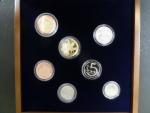 sada 2018 sada proof v dřevěné etui + Ag žeton, číslované sady, náklad 1500 ks