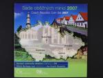 sada 2007 s motivem UNESCO v ČR + žeton_