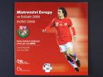 sada 2008 s motivem Mistrovství Evropy ve fotbale + žeton, náklad 6000 ks