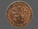 10 Haléř 1929, vzácný ročník, drobné skvrnky na ploše_