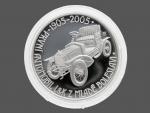 200 Kč 2005 100.výročí výroby prvního automobilu v Mladé Boleslavi_