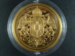 Au 4-dukátová medaile 1892 - 1989 Císařovna Zita, Au 999,9, 15,2 g