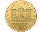 100 Euro 2020,Wiener Philharmoniker 1 Oz, 0.999 Au_