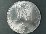 25 Kčs 1969 100. výročí úmrtí J.E.Purkyně