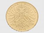100 Koruna 1915 novoražba_