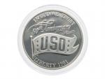 1 Dolar 1991, 50 let USO, 26,7g, 0.900 Ag_