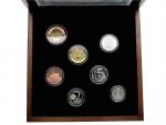 Proof sada 2016 v dřevěné etui + Ag žeton, číslované sady_