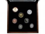Proof sada 2016 v dřevěné etui + Ag žeton, číslované sady_