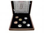 Proof sada 2017 v dřevěné etui + Ag žeton, číslované sady_