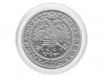 Medaile Kutnohorského tolaru Maxmiliána II., 1 Oz 0.999 Ag, Česká mincovna 2012, náklad 1000ks_