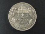 2 Koruna 1914 K.B., nádherná kvalita