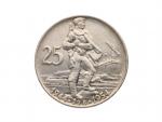25 Kčs 1954, 10. výročí Slovenského národního povstání_