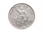 50 Kčs 1955a, 10. výročí osvobození ČSR_