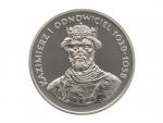 200 Zlotých 1980, hrabě Kazimír I., 17,6g, 0.750 Ag, 33mm, náklad 12,000ks_
