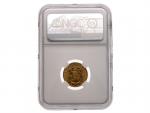 Svatováclavský 1 dukát 1925, MS 63 NGC, 3,491g, 0.986Au, 19,75mm, náklad 66,279ks_
