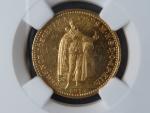 20 Koruna 1914 KB NGC MS 62