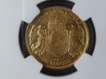 20 Koruna 1914 KB NGC MS 62