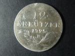 12 Krejcar 1795 B varianta menší písmeno mincovny 