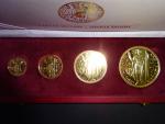 Jubilejní Svatováclavské dukáty 1 + 2+ 5 + 10 Dukát prvoražby z návrhů Otakara Španiela z r. 1923 varianta 