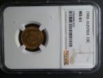 10 Koruna 1906 NGC MS 61