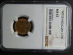 10 Koruna 1903 KB NGC MS 62