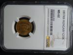 10 Koruna 1897 KB NGC MS 62